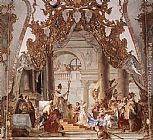Giovanni Battista Tiepolo Wall Art - The Marriage of the Emperor Frederick Barbarossa to Beatrice of Burgundy